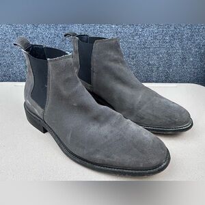 ALLSAINTS Mens Chelsea Boot Gray Men's 42 US 9